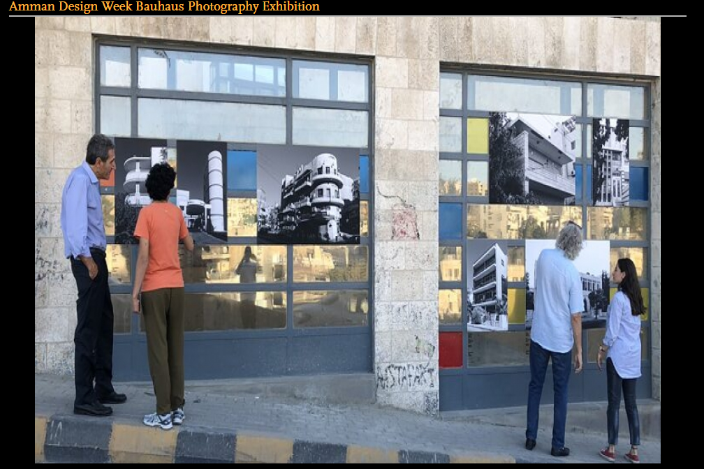 Tracing Bauhaus in Jordan Collective Photo Exhibition part of Amman